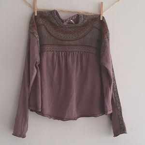 Cropped Free People blouse